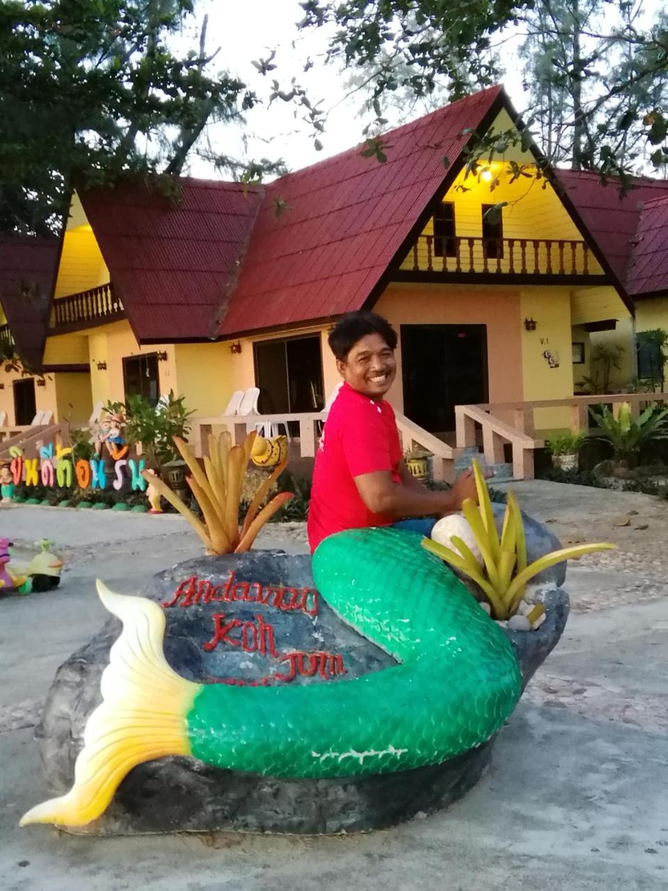 Andaman Beach Resort Koh Jum Buitenkant foto